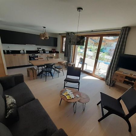 Superbe Appartement T3 4 Etoiles Terrasse Acces Spa Saint Chaffrey Bagian luar foto