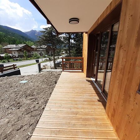 Superbe Appartement T3 4 Etoiles Terrasse Acces Spa Saint Chaffrey Bagian luar foto