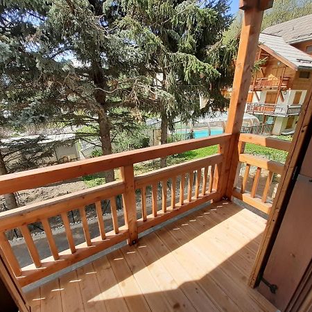Superbe Appartement T3 4 Etoiles Terrasse Acces Spa Saint Chaffrey Bagian luar foto